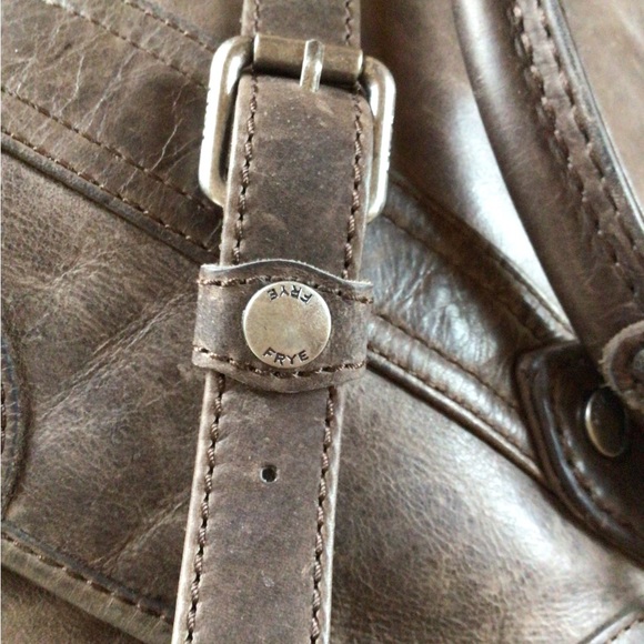 Frye distressed leather handbag - Picture 8 of 10